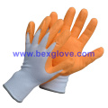 13 Gauge Nylon Liner, Latex Coating, Foam Finish Handschuh